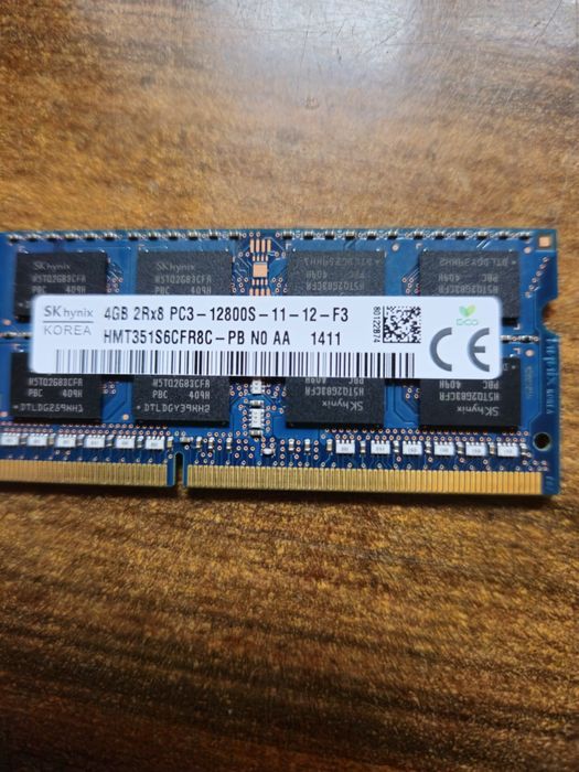 Оперативна пам'ять DDR3 4Gb для ноутбука