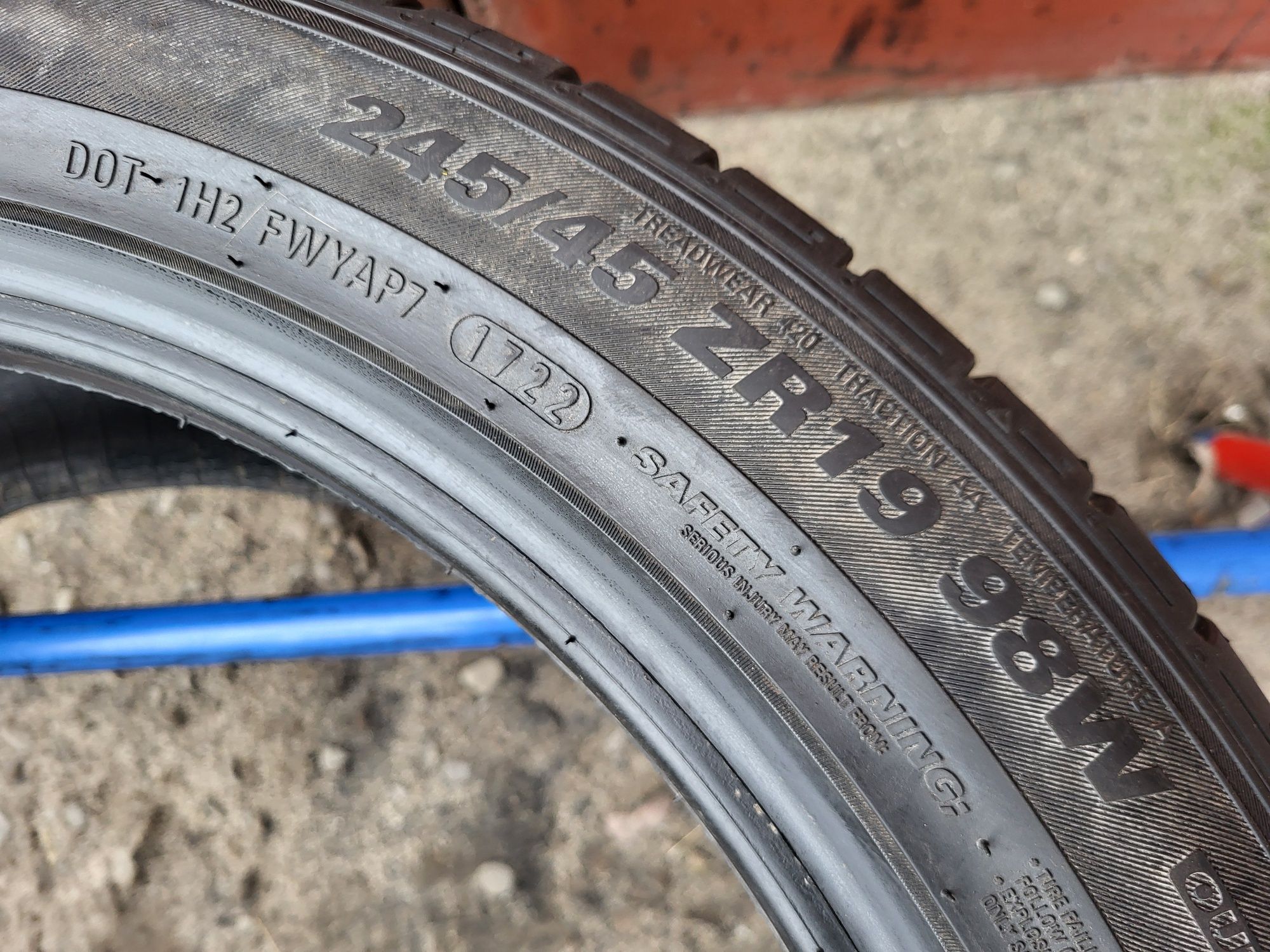 245/45/19 R19 KUMHO ECSTA PS71 SUV 2шт ціна за 1шт шини