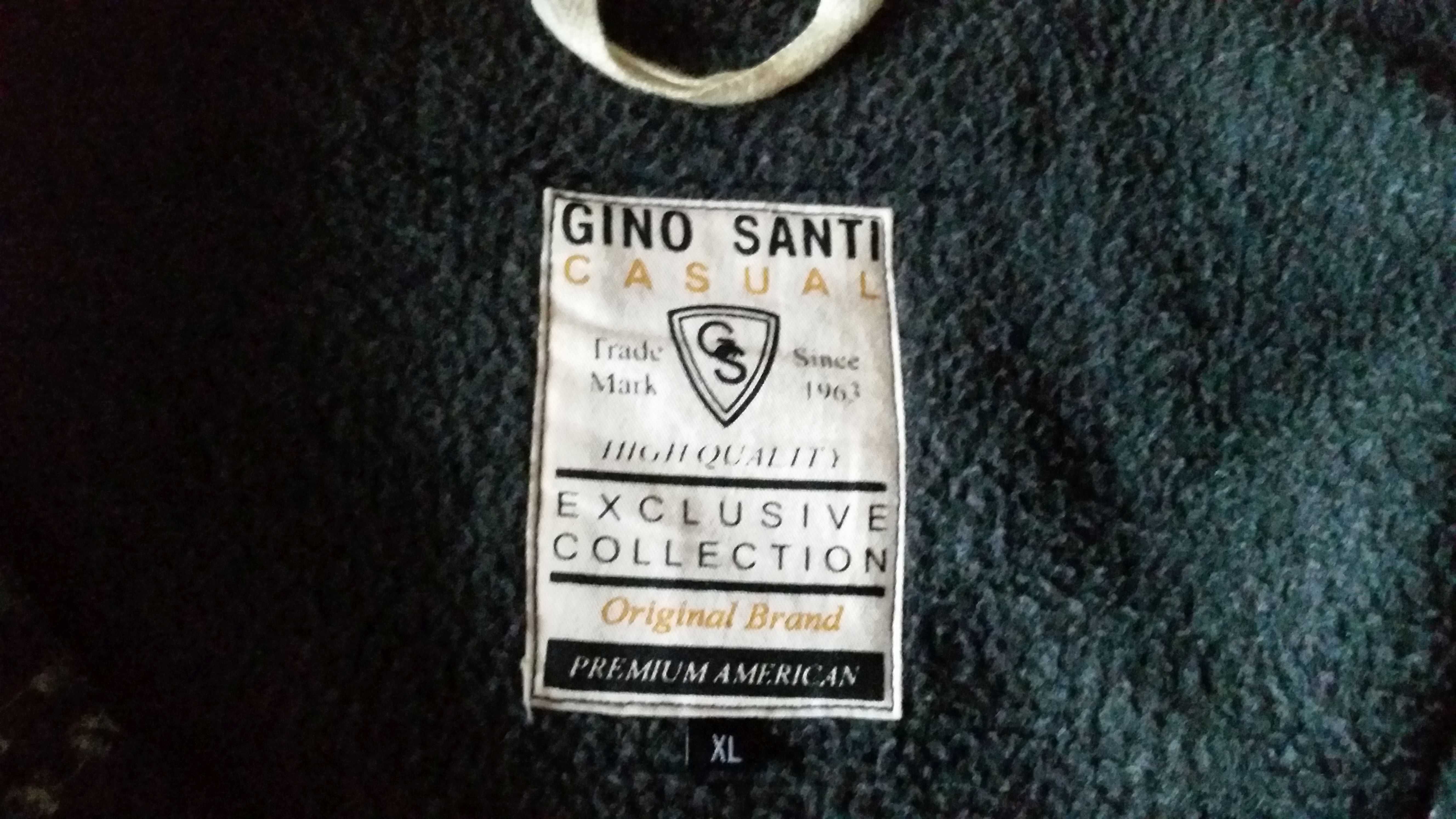 Bluza polar Gino Santi stójka męska XL