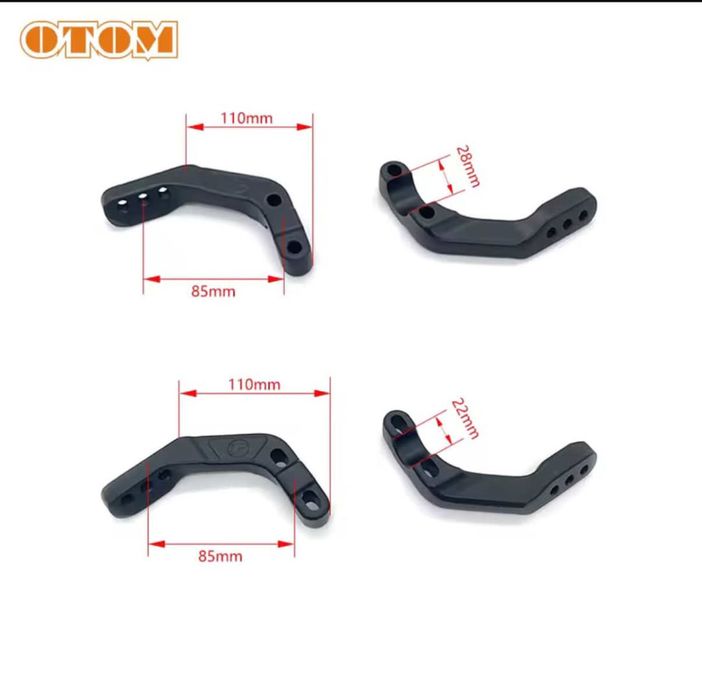 Ріжки на кермо мотоцикл