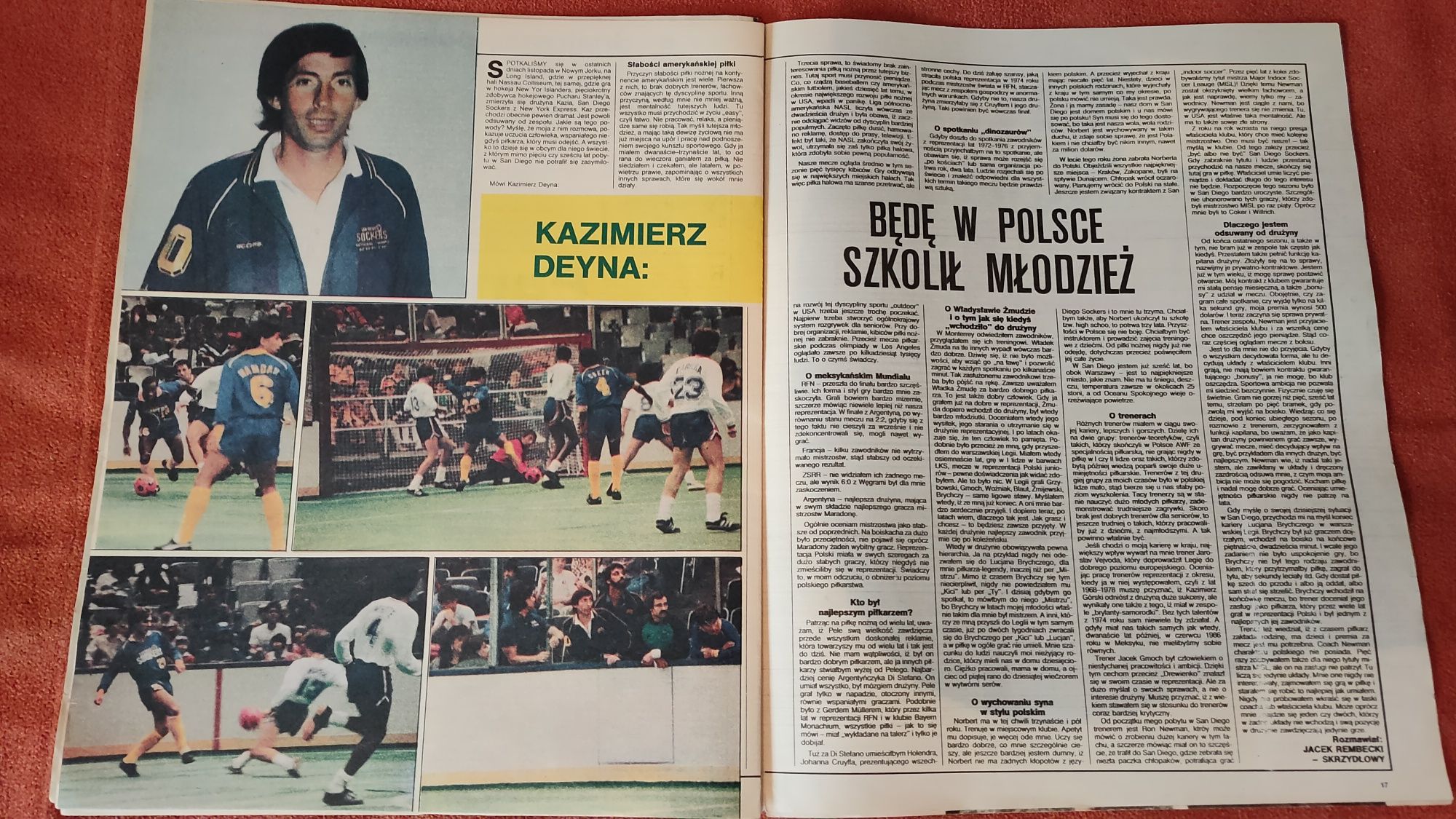 Magazyn Piłka nożna nr3 / 1987