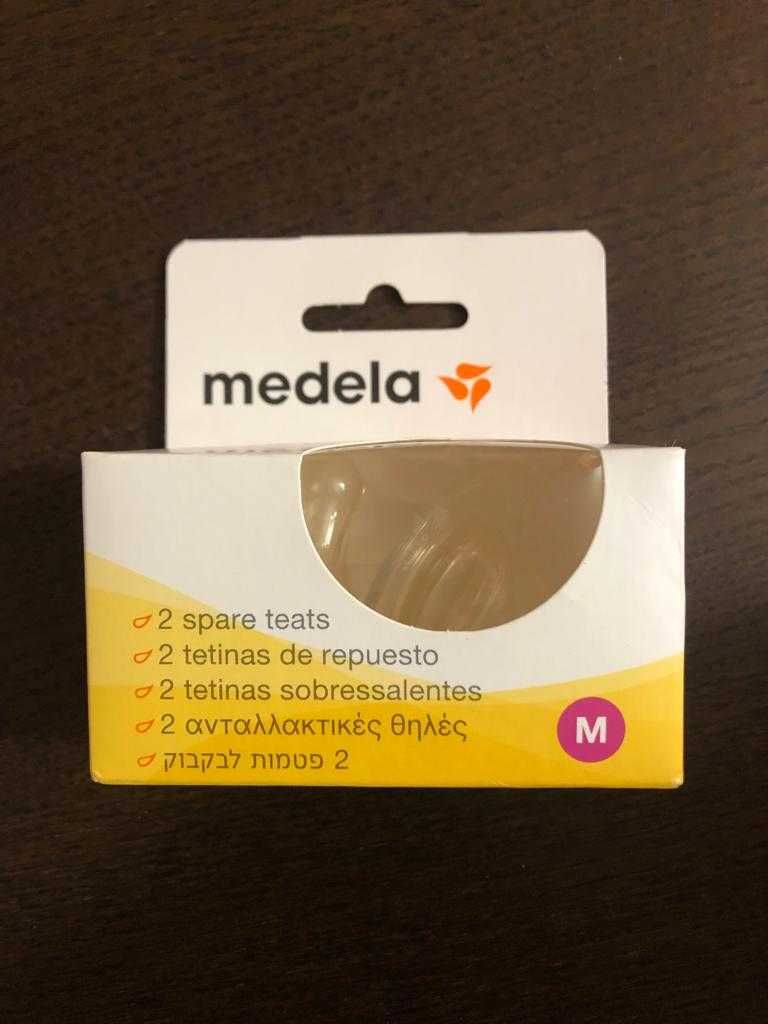 Pack 2 tetinas Medela - fluxo Médio (4/6m)