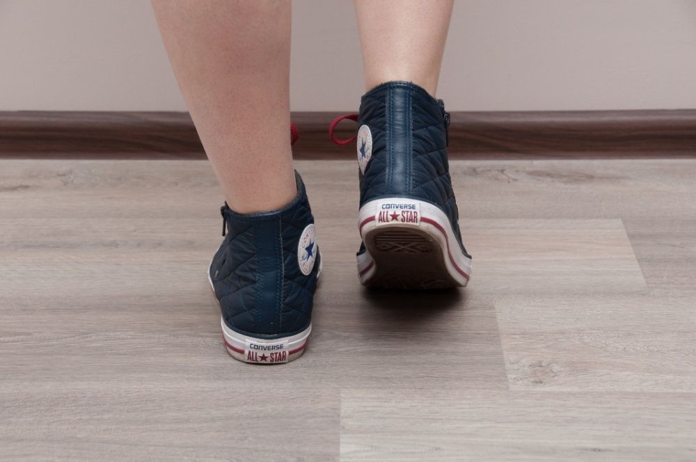 Конверсы утепленные высокие Converse