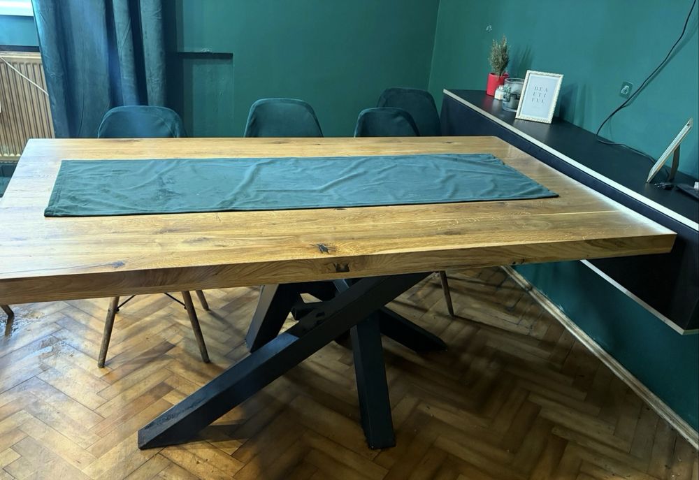 Stół do jadalni drzewo loft