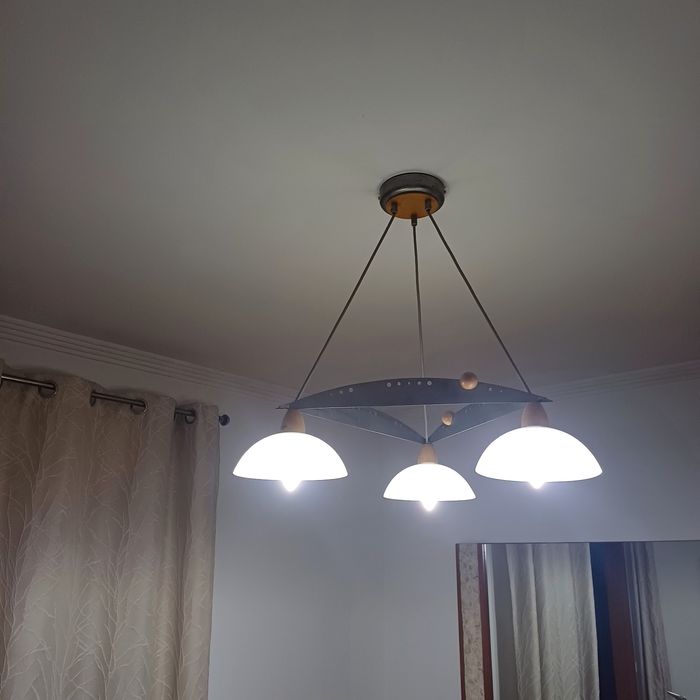 conjunto candeeiros para sala