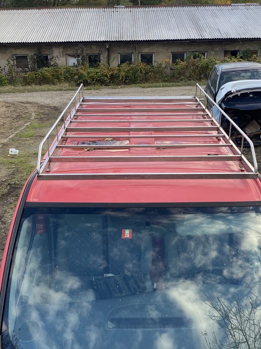Bagażnik dachowy nierdzewka rolka renault trafic opel vivaro