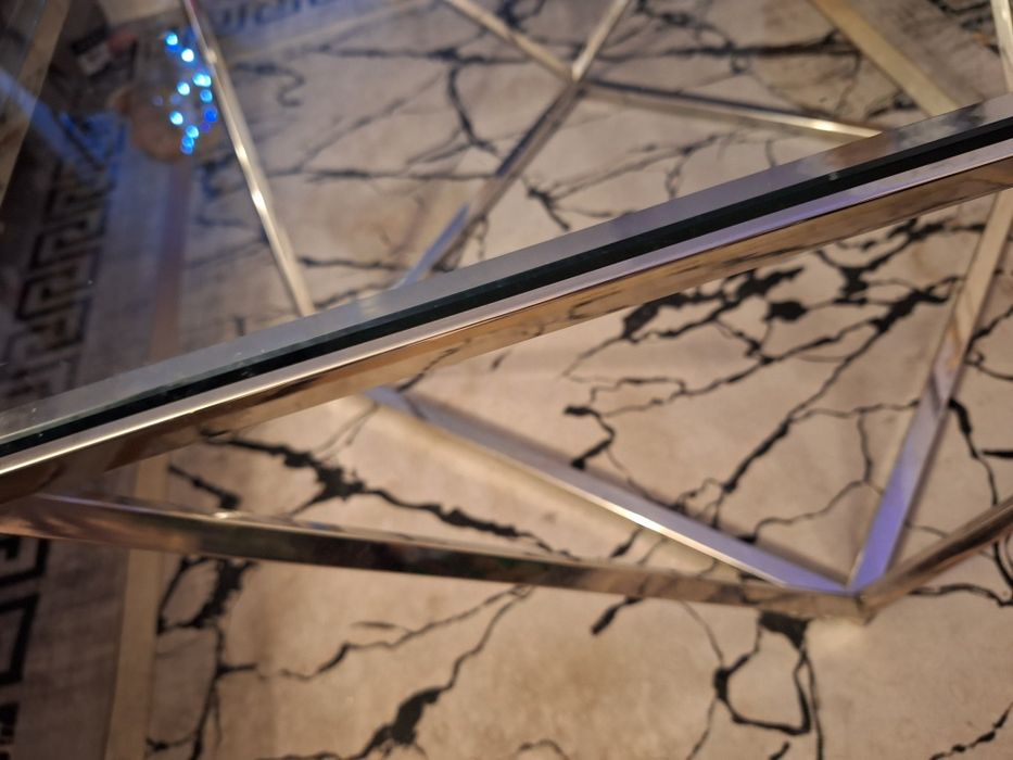 Stolik kawowy glamur