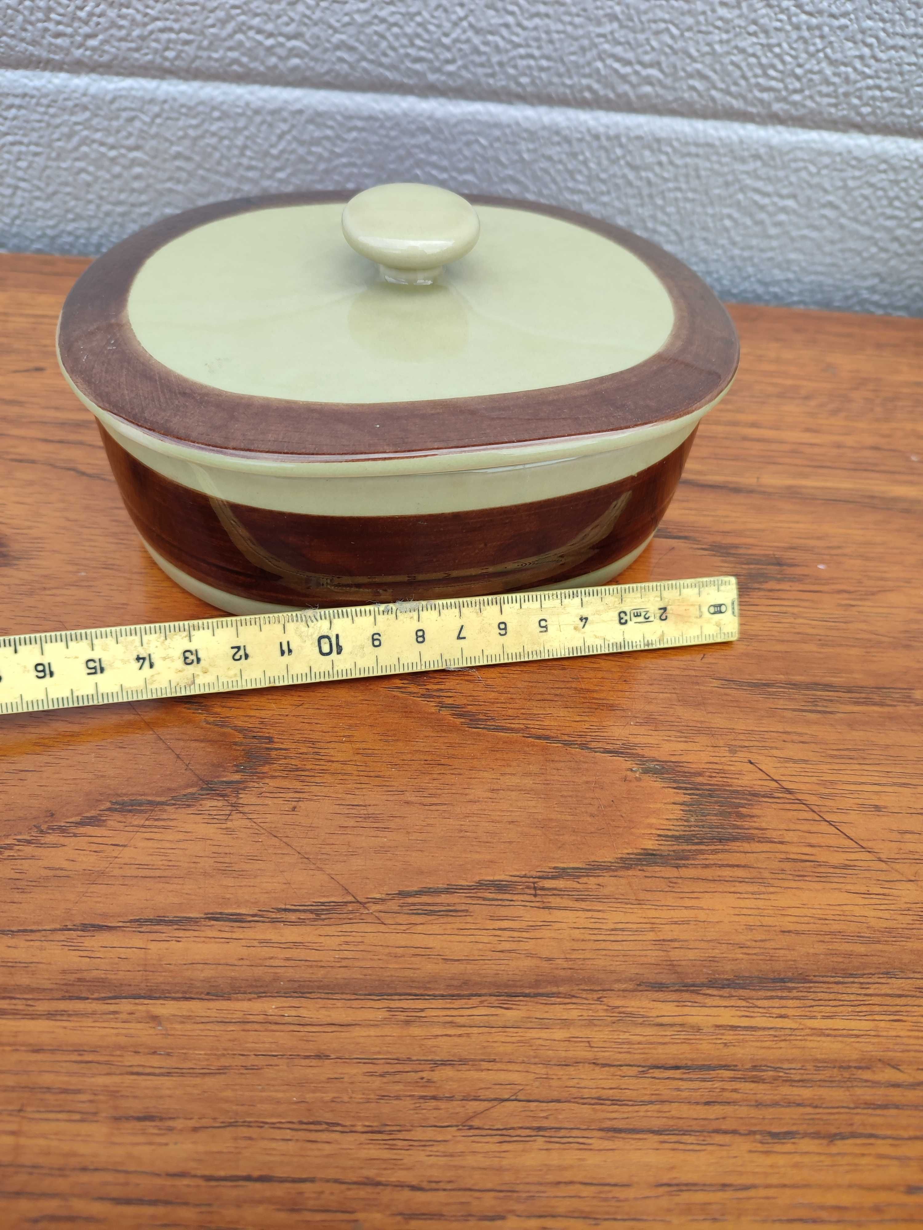 Porcelanowa Maselnica  Melitta - Ceracron - vintage - design - R