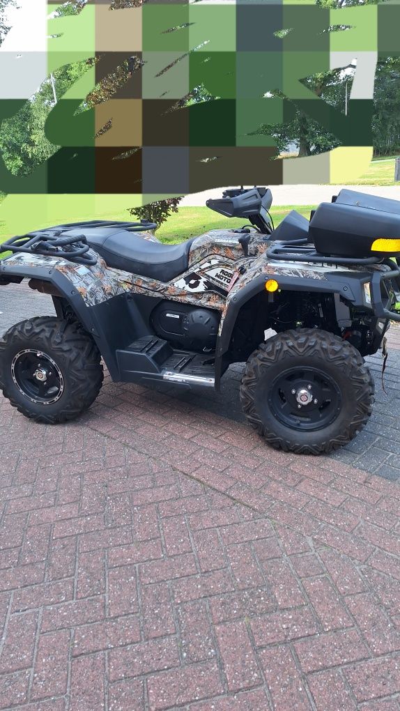 HISUN 550 4X4 Wspomaganie