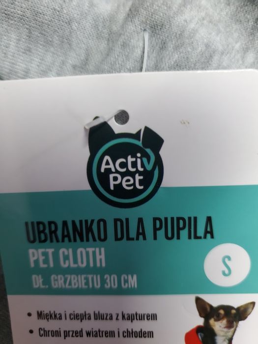 Bluza dla pieska r.S