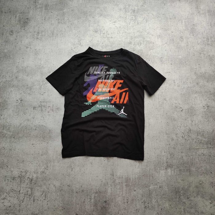 MĘSKA Koszulka PREMIUM Duże Logo Sport Nike AIR Jordan Koszykówka