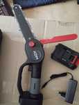 Motosserra bateria nova