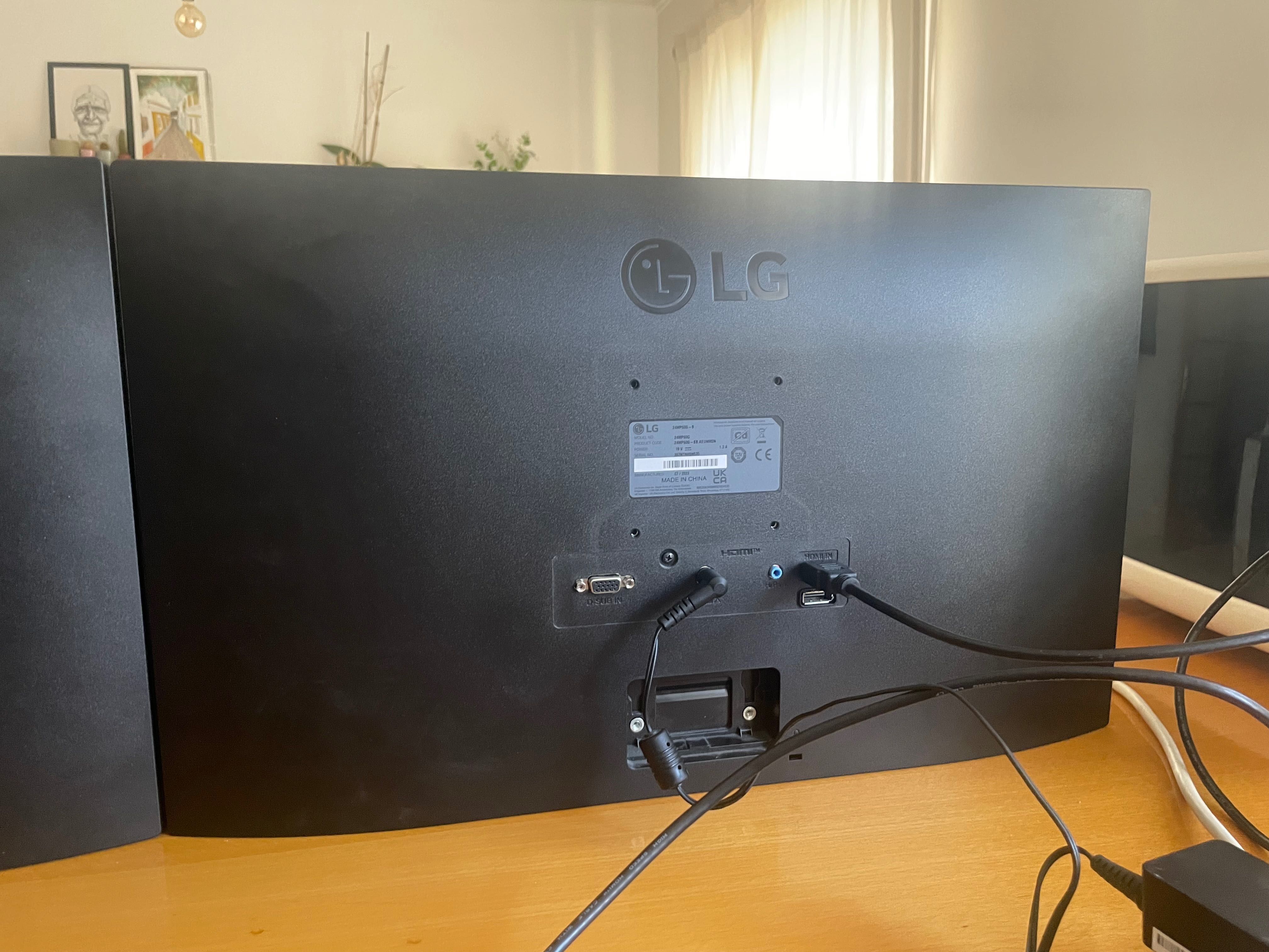 Monitor Gaming LG 24MP60G-B (24'' - 1 ms - 75 Hz)