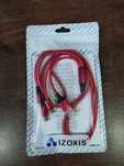 Kabel USB - USB typ C / microUSB / Lightning XO 1,2 m czerwony