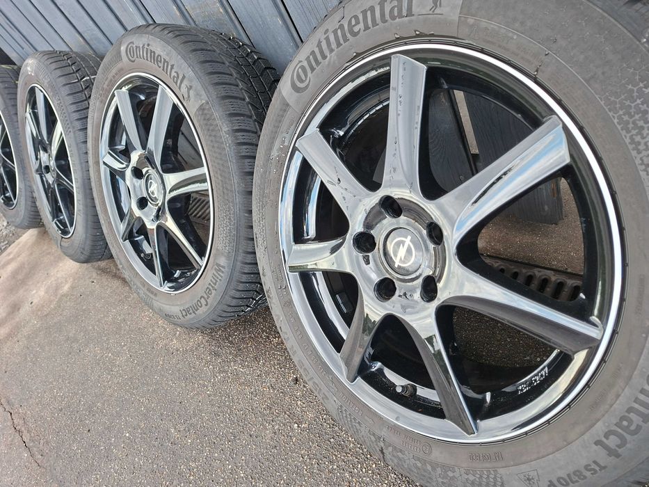 [K69] KOŁA ZIMOWE,ALUFELGI 17' 5x115 OPEL Insignia B,Astra J+215/55R17
