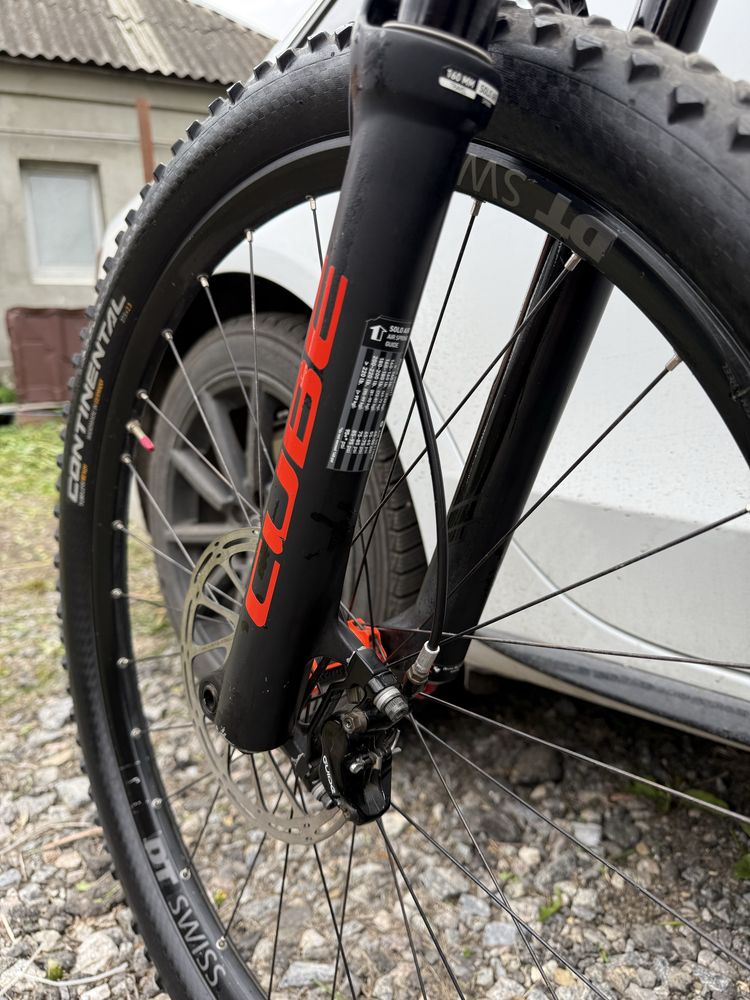 Велосипед cube carbon