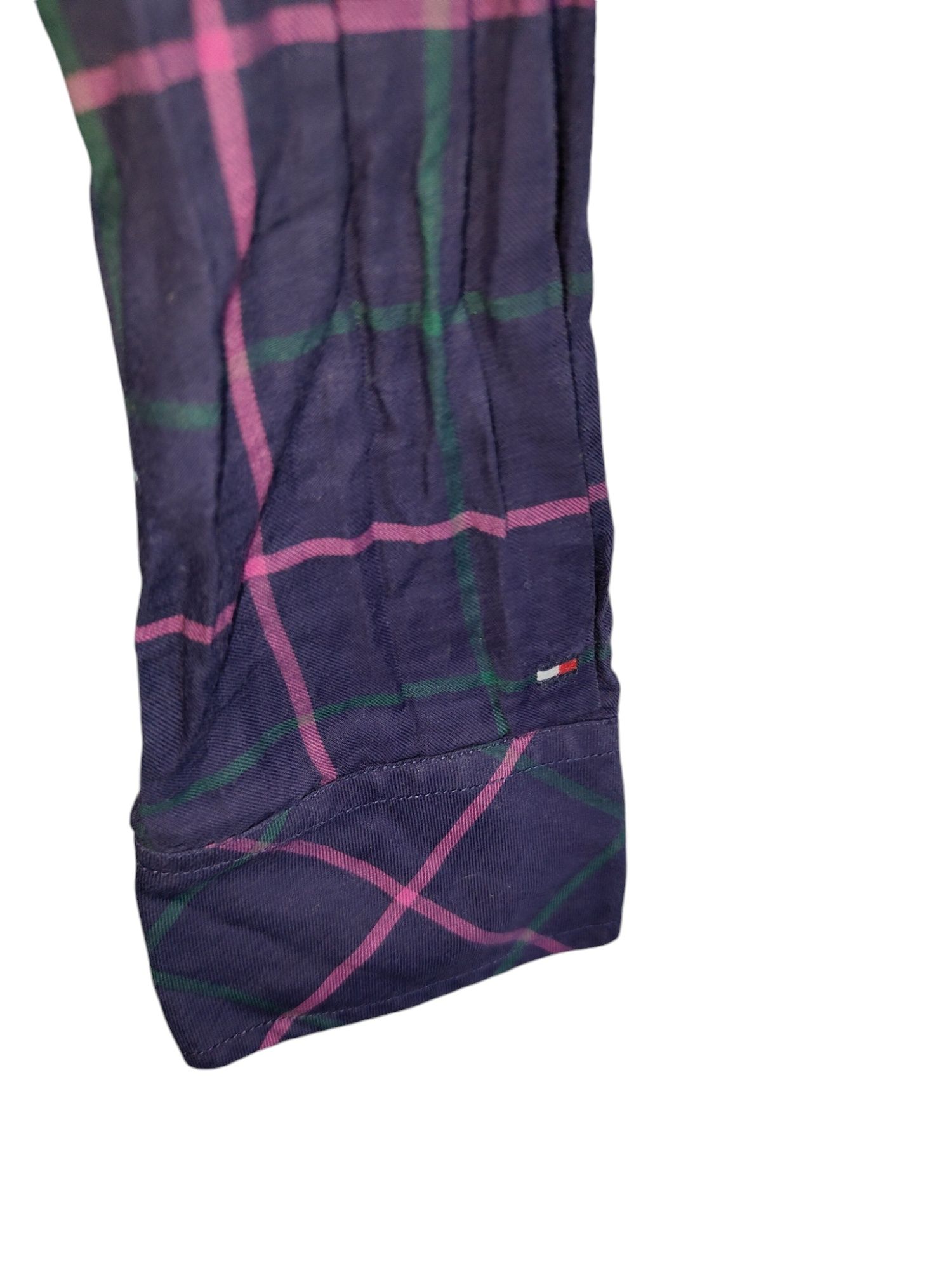 Markowa koszula damska Tommy Hilfiger r XS/S w kratkę elegancka