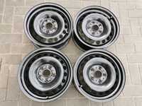 5x112 Felgi Stalowe R15 VW Golf VI VII Touran Caddy ET43 6j Ładne 4szt