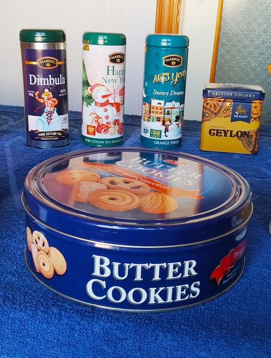 Жестяные коробки (7шт)