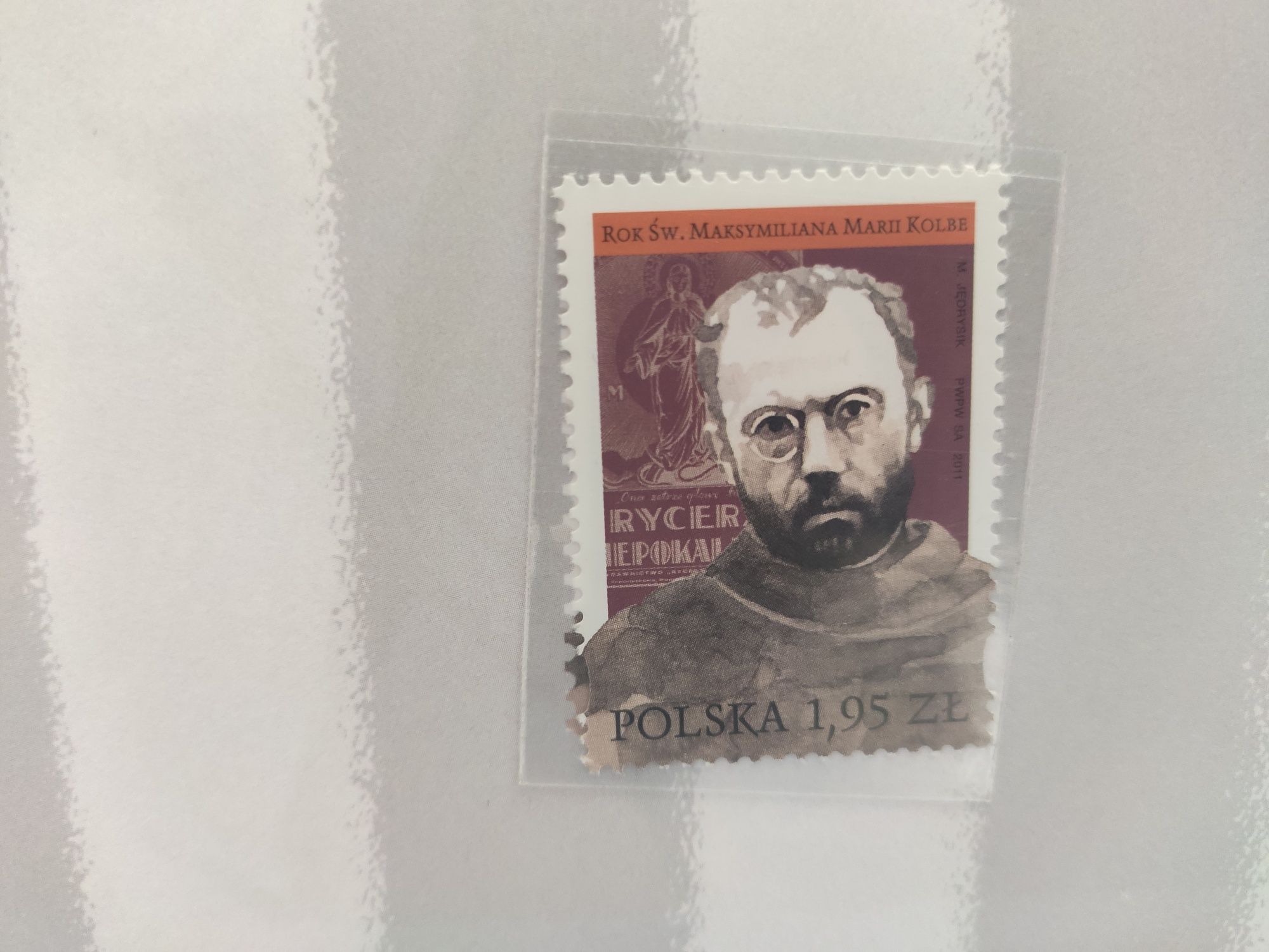 Folder rok św.Maksiliana Marii Kolbe