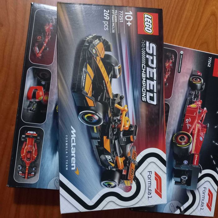 Lego Formula 1 Speed Champions Ferrari e McLaren NOVO