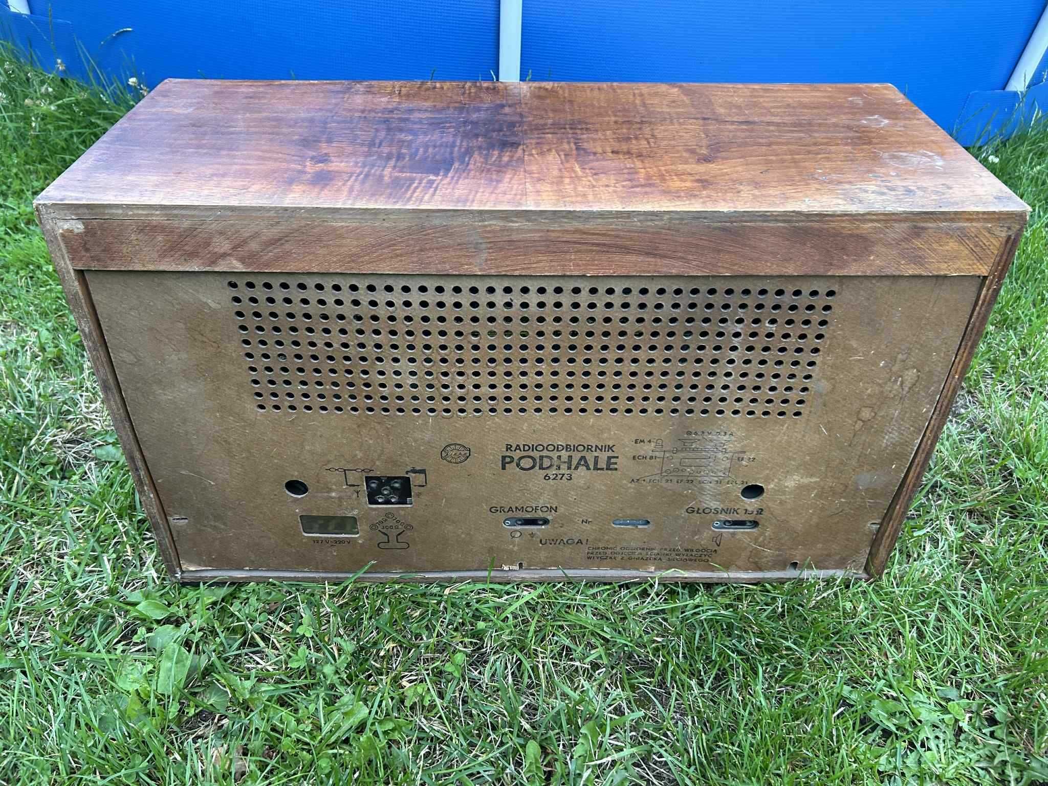 Radio Antyk Zabytek Powojenne Loewe Opta Tatry Podhale Beethoven