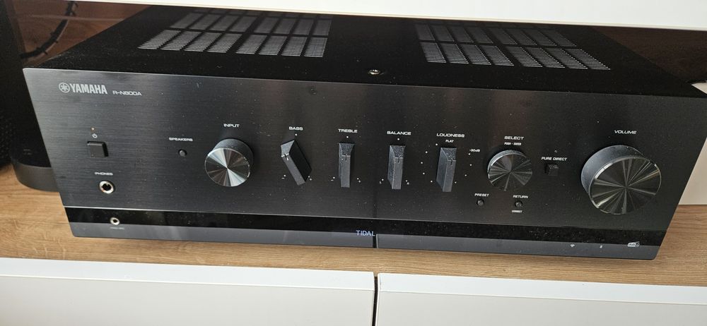 Yamaha R-N800a czarna jak nowa amplituner  okazja tylko 2 dni