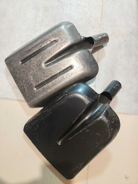 Лопата совкова, штикова д/городу, нержавєйка, без держака