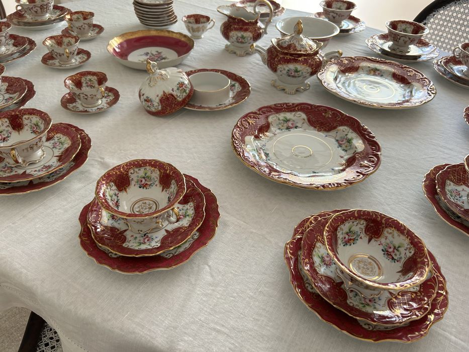 Servico de chá e café da Vista Alegre