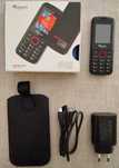 Telefon klasyczny, LARK BJORN P220 Dual Sim + Ładowarka + Futerał