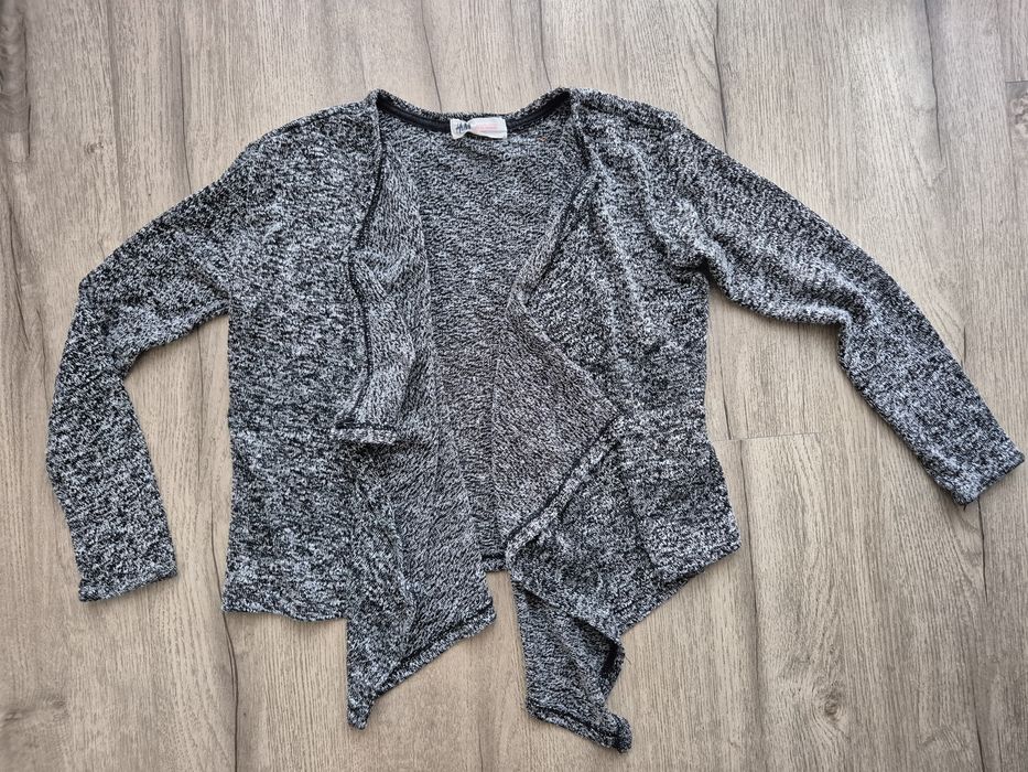 H&m sweter narzutka kardigan 134