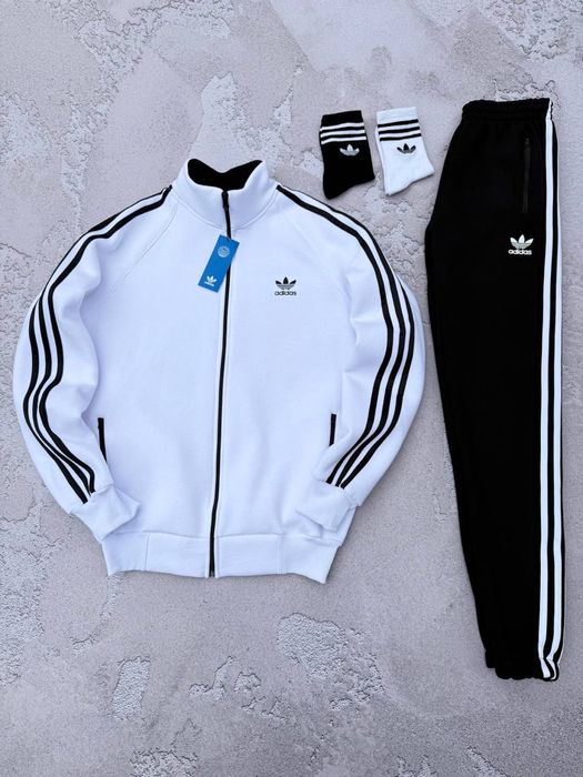 Чоловічий зимній спортивний костюм адідас на флісі Adidas [xs-3xl]