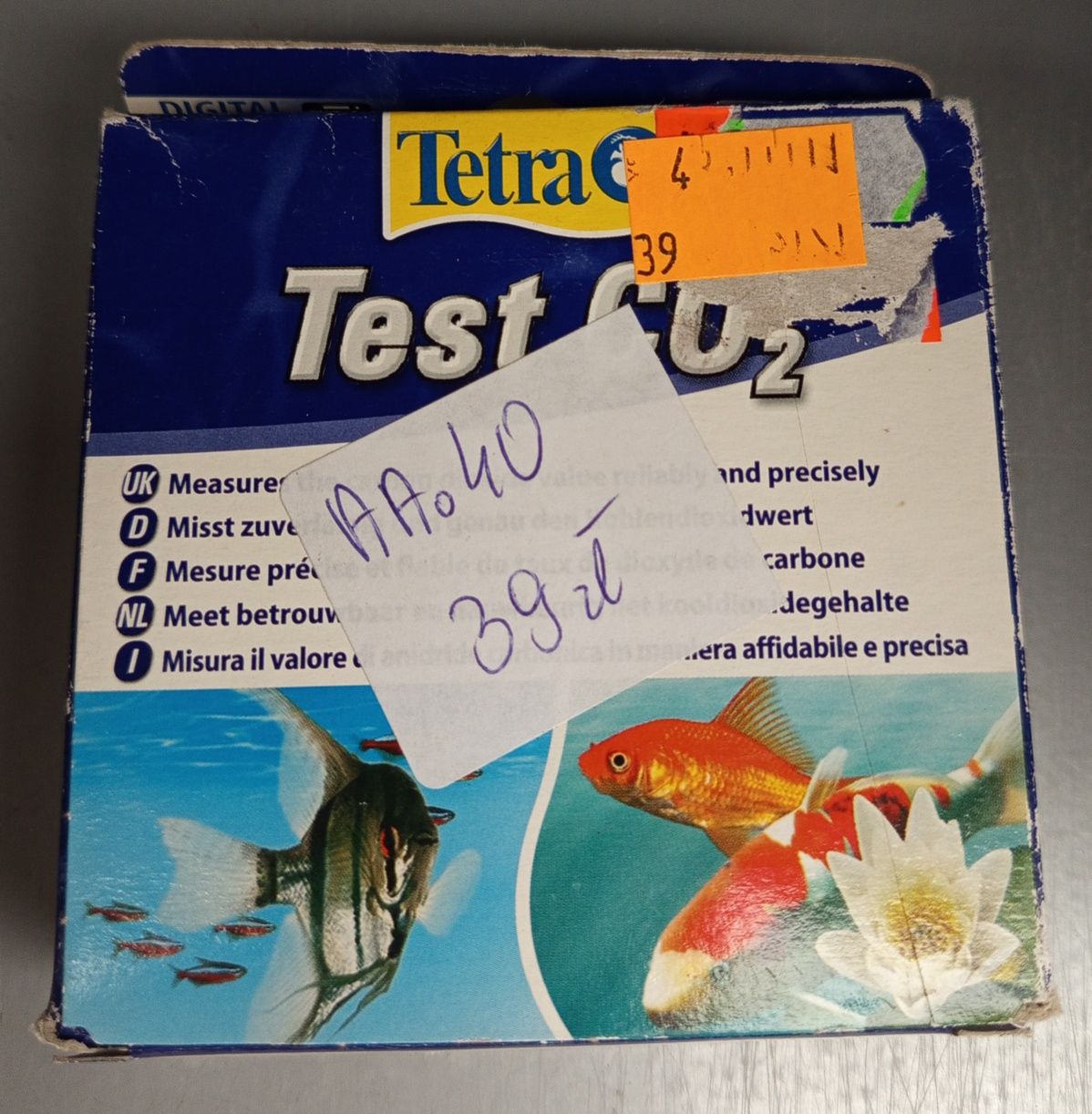 Test CO2 do pomiaru wody