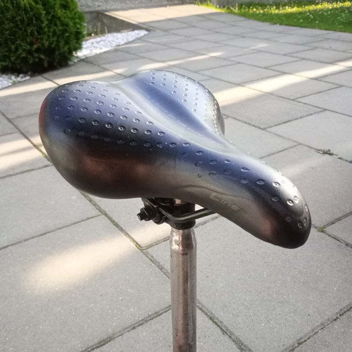 siedzenie rowerowe ze sztycą