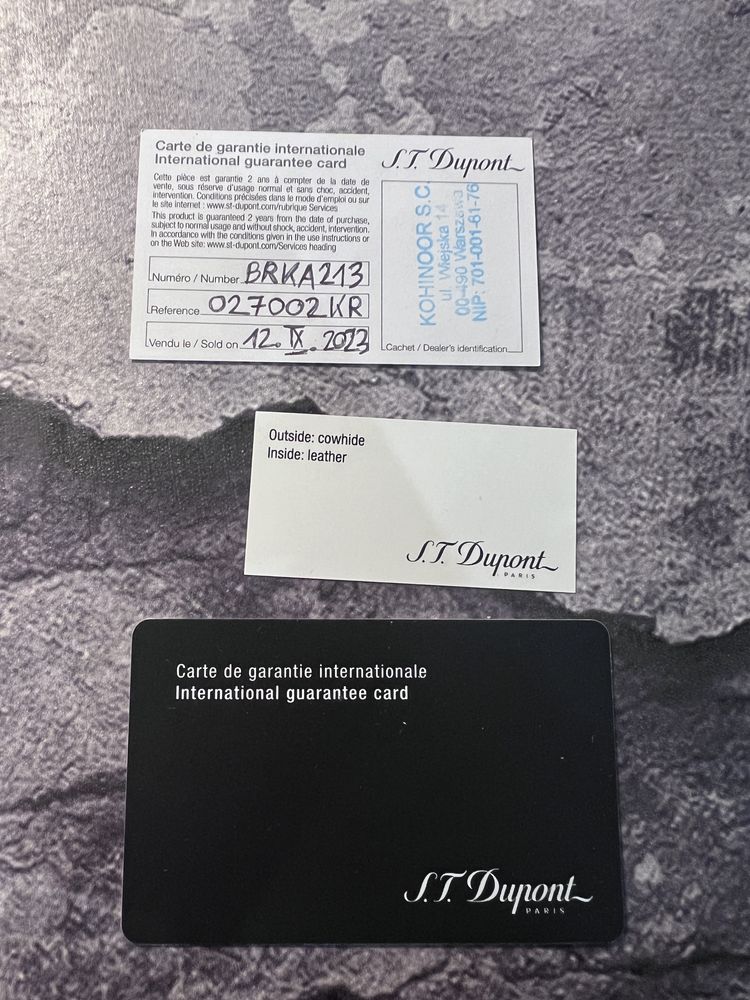 St. Dupont Etui na cygaro pojedyncze