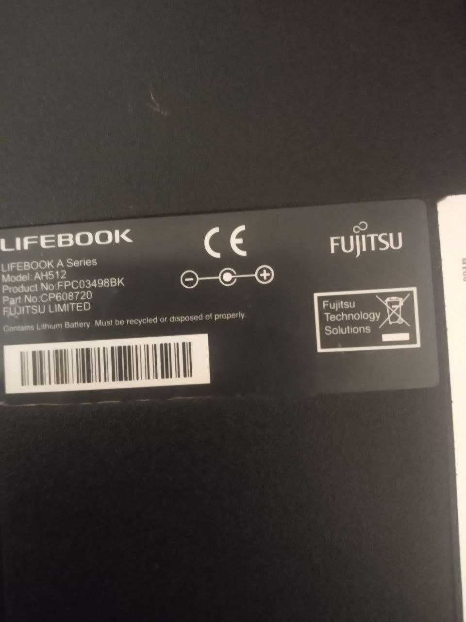 Ноутбук Fujitsu Lifebook AH512