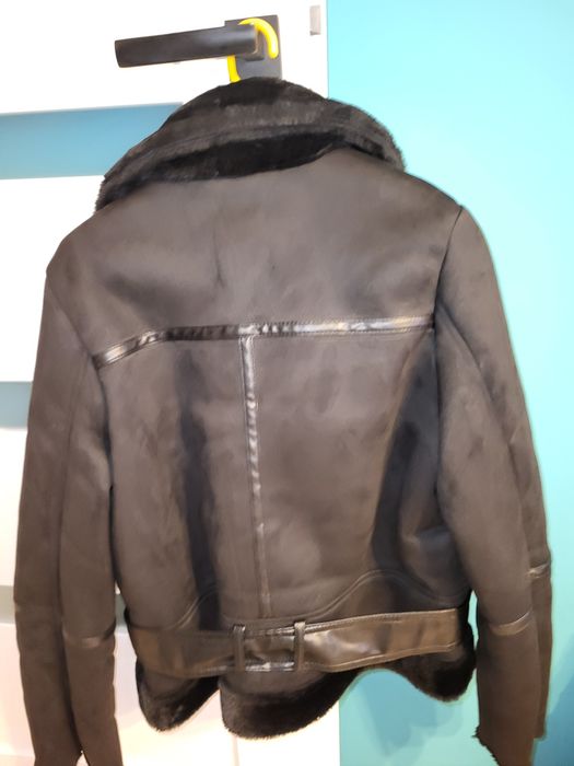 Kurtka ramoneska z kożuszkiem