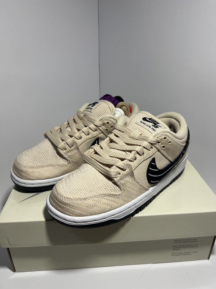 Nike dunk low sb x albino & preto 36,5