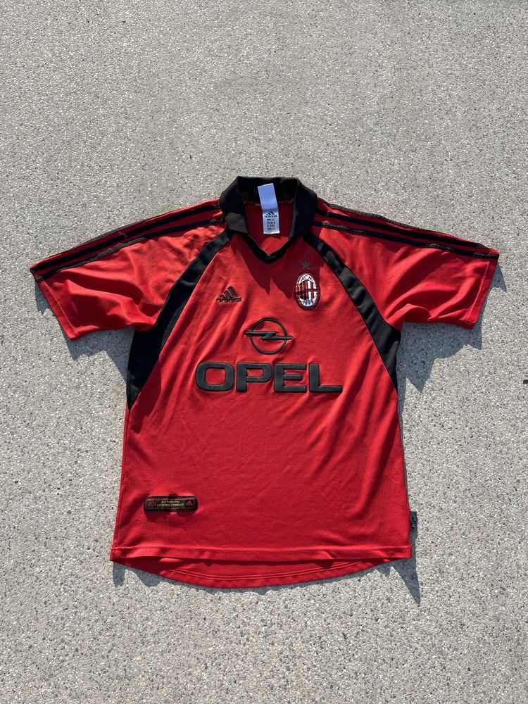Футболка футбольная винтажная Adidas AC Milan