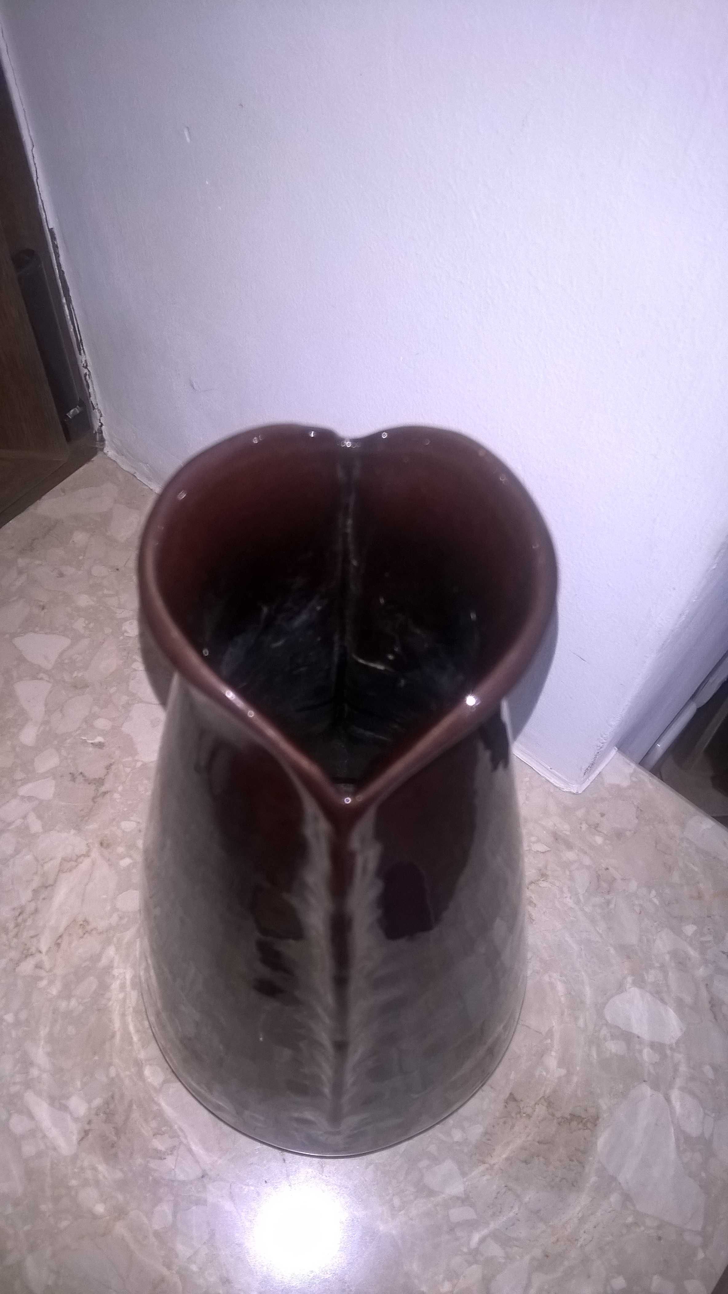 wazon ceramiczny PRL wys. ok. 32 cm