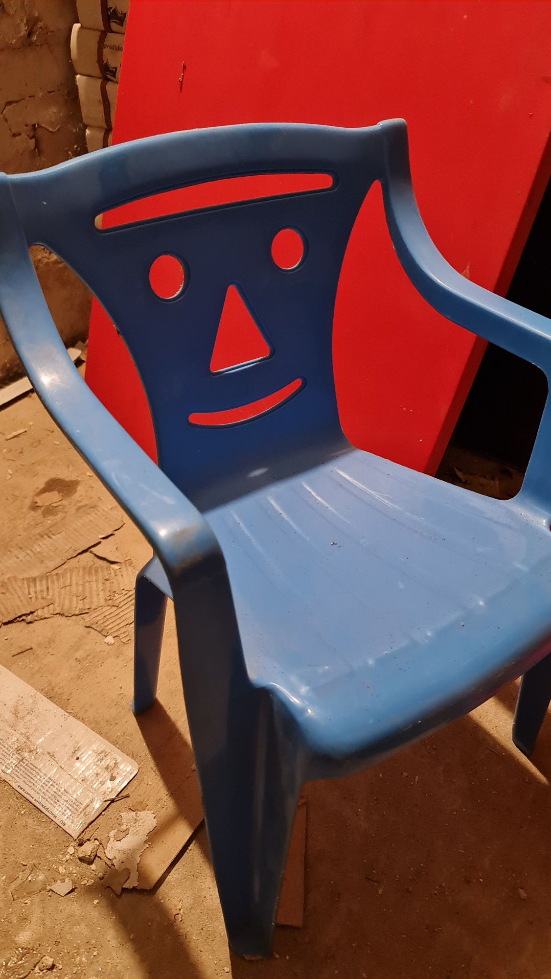 krzesełko plastikowe dziecięce wys.do siedziska 30cm
