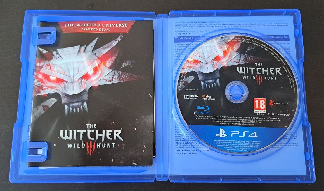 The Witcher Wild Hunt para PS4