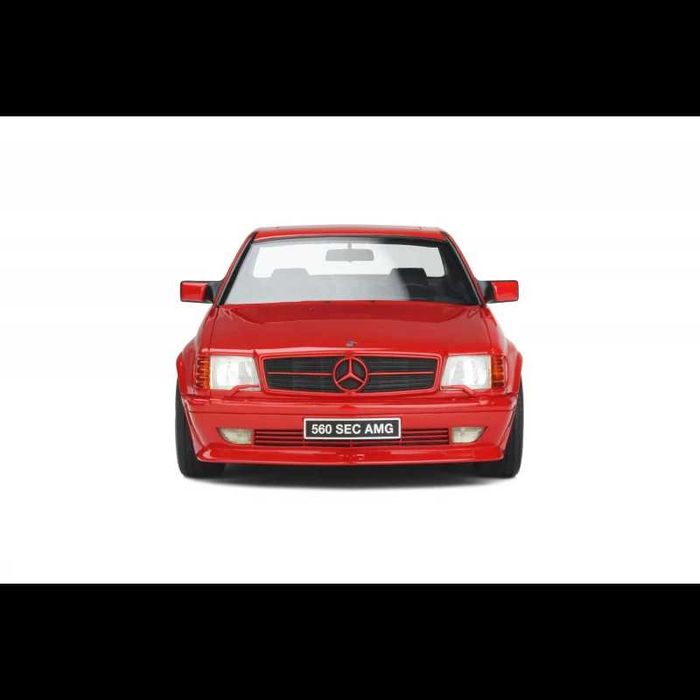 Model Mercedes-Benz W126 560 SEC wide body czerwony Otto OT995 1:18