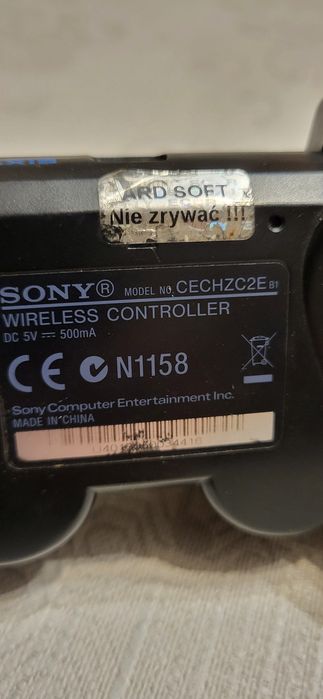 Oryginalny PAD do PLASYSTATION 3 SIXAXIS bezprzewodowy