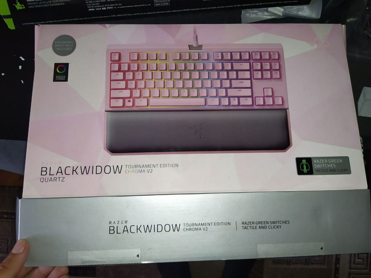 Клавіатура Razer BlackWidow Tournament Edition Chroma V2 Green Switch