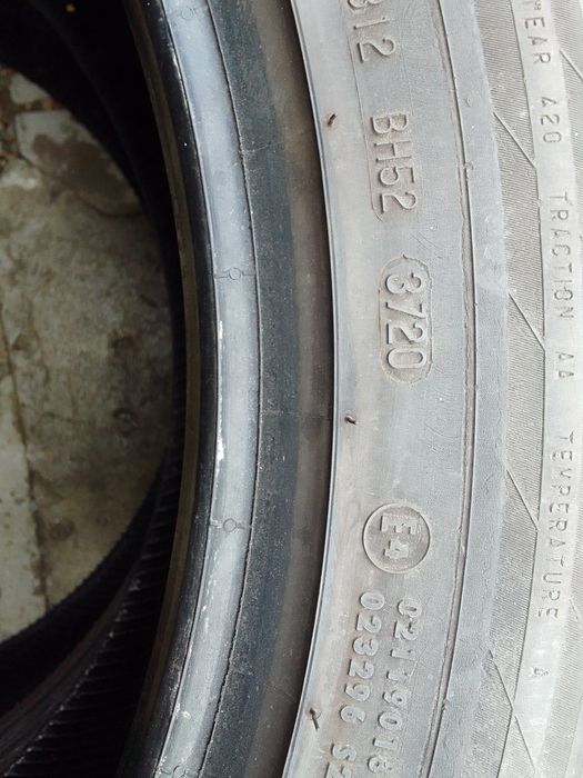 Cena za 2 Opony letnie 255/45r20 CONTINENTAL 2020r 6.5mm