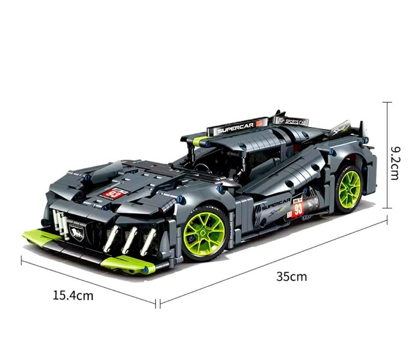 Конструктор автомобиль Technic PEUGEOT 1:14 Lego  1280 деталей 42156