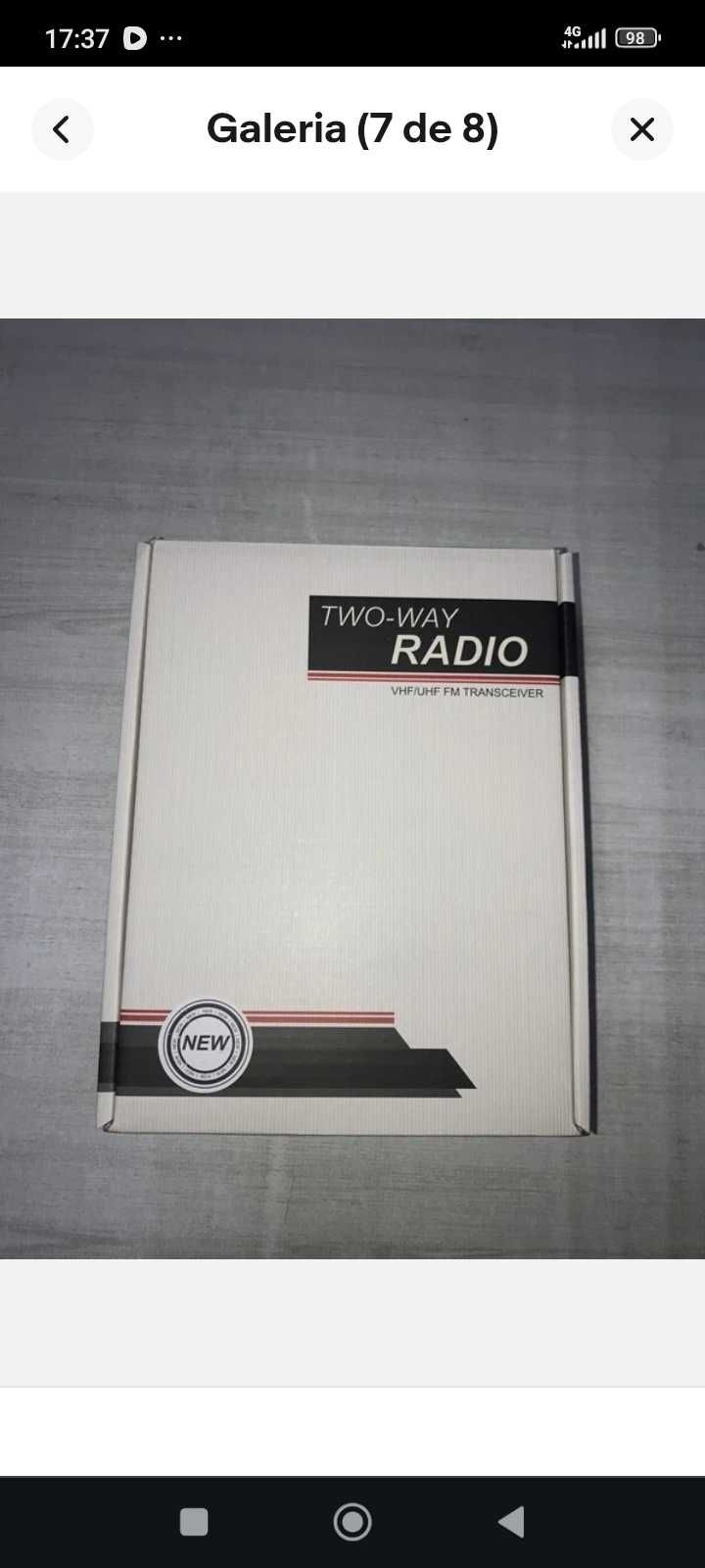 Walkie-talkie  novo