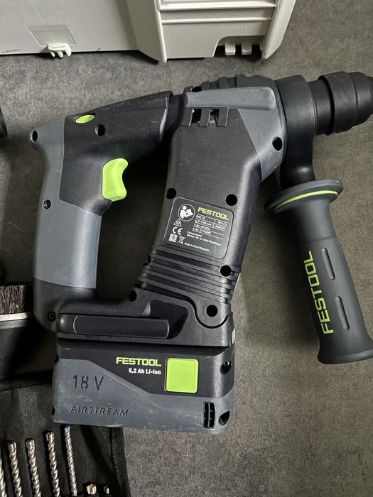 Безщітковий Акум.перфоратор Festool BHC 18