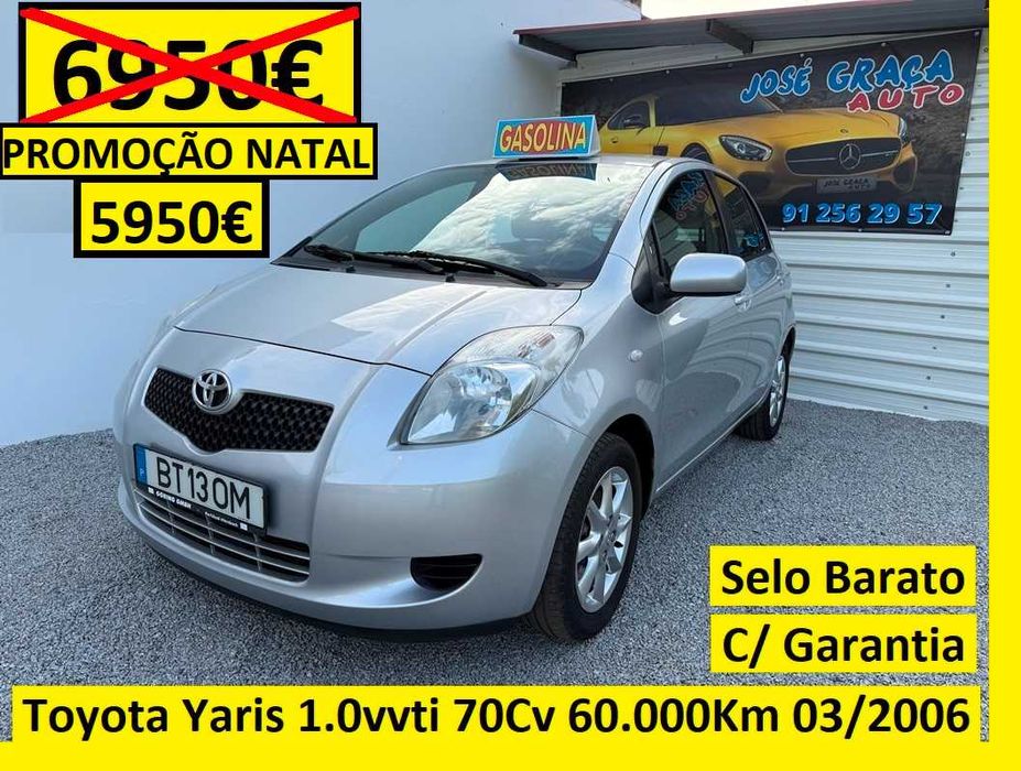 Toyota Yaris 1.0Vvti 70Cv 60.000Km 03/2006